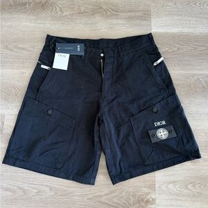DIOR x Stone Island shorts